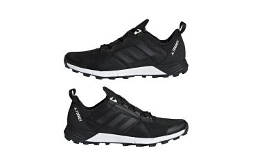 Image of Adidas Terrex Men's Terrex Agravic Speed Trailrunning Shoes, Black/Black/Black, 10.5 US, CM7577-10.5