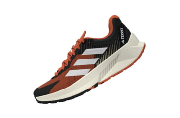 Image of Adidas Terrex Soulstride Flow Trail Running Shoes - Mens, Black/Crystal White/Impact Orange, 11,5US, HP5564-11-5