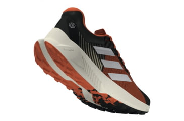 Image of Adidas Terrex Soulstride Flow Trail Running Shoes - Mens, Black/Crystal White/Impact Orange, 11,5US, HP5564-11-5