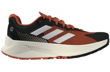Image of Adidas Terrex Soulstride Flow Trail Running Shoes - Men's, Black/Crystal White/Impact Orange, 11,5US, HP5564-11-5