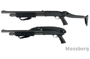Image of Advanced Technology Tactical Top Folding Stock Black TFS0600