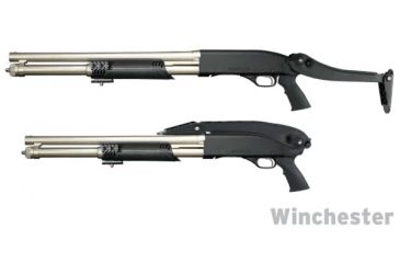 Image of Advanced Technology Tactical Top Folding Stock Black TFS0600
