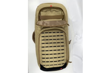 Image of Advance Warrior Solutions Frame 28in AR Pistol/SBR Case w/ Backpack Strap, 600D Poly PVC, Tan/Black, FR28RBP-TN/BL