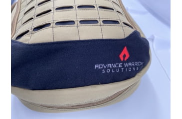 Image of Advance Warrior Solutions Frame 28in AR Pistol/SBR Case w/ Backpack Strap, 600D Poly PVC, Tan/Black, FR28RBP-TN/BL