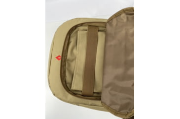 Image of Advance Warrior Solutions Frame 28in AR Pistol/SBR Case w/ Backpack Strap, 600D Poly PVC, Tan/Black, FR28RBP-TN/BL