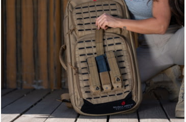 Image of Advance Warrior Solutions Pistol Triple Mag Pouch, 600D Poly PVC, Tan, PTMP-TN