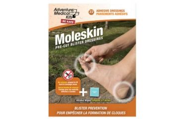 Image of Adventure Medical Kits Moleskin, Pre-Cut And Shaped 0155-0400