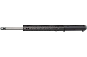 Image of Aero Precision Complete Upper Receiver, M5E1, 22in Barrel, 6.5mm Creedmoor, Rifle Length, 1/8 Twist, 416R Stainless Steel, EM15 Handguard, Anodized Black, APAR308554M70
