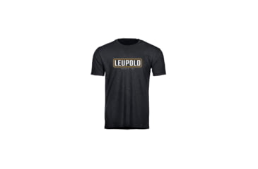 Image of Leupold Retro Stamp T-Shirts - Men's, Charcoal, Medium, 184134