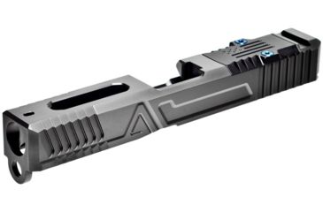 Image of Agency Arms Hybrid Special Glock 43/43X Stripped Precut Pistol Slide, Black, G43-H-SL