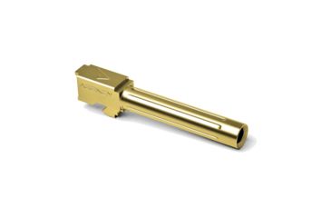 Image of Agency Arms Mid Line Compatible Barrel, Fluted, Glock 17, TiN Gold, MLG17FTiN