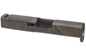 Image of Agency Arms Syndicate S2 Stripped Pistol Slide, Glock 17, Gen 4 Compatible, Black, SYN-17S2-G4