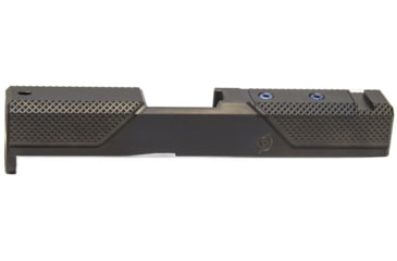 Image of Agency Arms Syndicate S2 Stripped Pistol Slide, Glock 17, Gen 4 Compatible, Black, SYN-17S2-G4