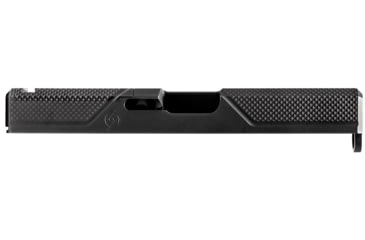 Image of Agency Arms Syndicate S2 Stripped Pistol Slide, Glock 17, Gen 4 Compatible, Black, SYN-17S2-G4