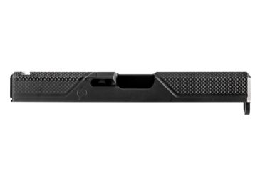 Image of Agency Arms Syndicate S2 Stripped Slide, Glock 19 Gen3, Black SYN-19S2-G3