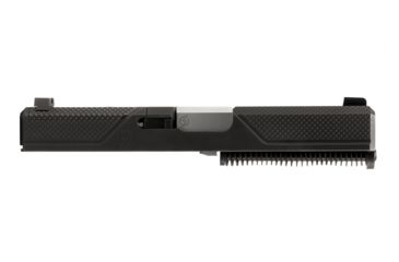 Image of Agency Arms Syndicate S2 Stripped Slide, Glock 19 Gen3, Black SYN-19S2-G3