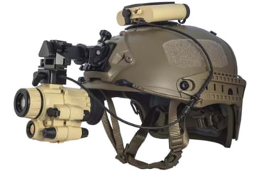 Image of AGM Global Vision F14-3APW Fusion Night Vision and Thermal Monocular, 640x512, 50 Hz, Mil-Spec Elbit or L3 Gen 3 FOM 2000 Plus, P45-White Phosphor IIT, Sand, 7152522121012F14