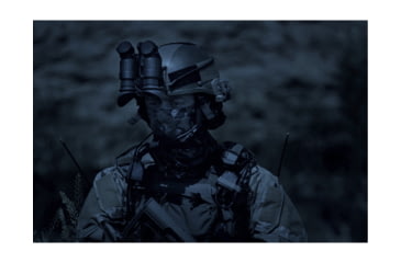 Image of AGM Global Vision NVG-40 3APW Advance Performance Dual Tube Night Vision Goggle/Binocular, Auto-Gated, FOM1600-2000 Gen 3 Plus, P45 White Phosphor, Black, 4.5 4.6 2.9, 14NV4123474111