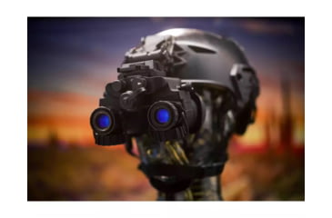Image of AGM Global Vision NVG-50 3APW Advanced Performance Dual Tube Night Vision Goggle/Binocular 51 Degree FOV, FOM1600-2000 Gen 3 Plus, Auto-Gated, P45 White Phosphor, Black, 4.4 4.6 2.9, 14NV5123474111