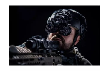 Image of AGM Global Vision NVG-50 3APW Advanced Performance Dual Tube Night Vision Goggle/Binocular 51 Degree FOV, FOM1600-2000 Gen 3 Plus, Auto-Gated, P45 White Phosphor, Black, 4.4 4.6 2.9, 14NV5123474111