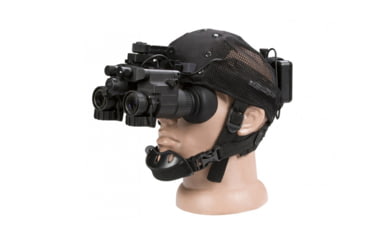 Image of AGM Global Vision NVG-50 3APW Advanced Performance Dual Tube Night Vision Goggle/Binocular 51 Degree FOV, FOM1600-2000 Gen 3 Plus, Auto-Gated, P45 White Phosphor, Black, 4.4 4.6 2.9, 14NV5123474111