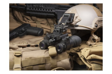 Image of AGM Global Vision NVG-50 3APW Advanced Performance Dual Tube Night Vision Goggle/Binocular 51 Degree FOV, FOM1600-2000 Gen 3 Plus, Auto-Gated, P45 White Phosphor, Black, 4.4 4.6 2.9, 14NV5123474111