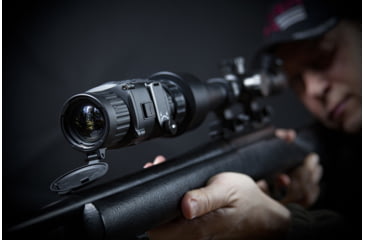 Image of AGM Global Vision Rattler TC35-384 Compact Thermal Imaging Rifle Scope, 1x35mm, 384x288, 50 Hz, Black, 6.03 2.46 2.33, 3092456005TC31