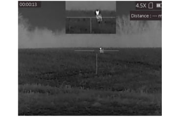 Image of AGM Global Vision Varmint LRF TS35-640 Thermal Imaging Rifle Scope W/Built-in Laser Range Finder, 2-16x35mm, 640x512, 50 Hz, Black, 8.5 2.6 4.2, 3142555305RA31