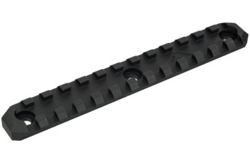 Image of AIM Sports Inc 13 Slot Picatinny M-LOK Rail Section, Black, MLRS3