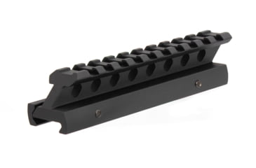 Image of AIM Sports Inc 3/4In High, 5In Lomg Riser Mount, Black, Small, MT012M