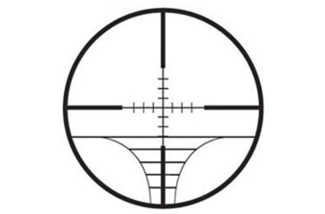 Image of AIM Sports Inc 4X32 Compact Rangfinder Scope W/Rings &amp; Sunshade, Black, Medium, JTR432B-S, Black, Medium, JTR432B-S