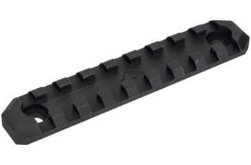 Image of AIM Sports Inc 9 Slot Picatinny M-LOK Rail Section, Black, MLRS2