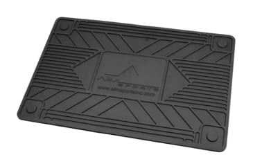 Image of AIM Sports Inc Rubber Cleaning Mat, Black, One Size, CM-ARMBLK