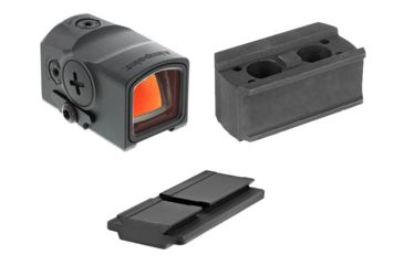 Image of Aimpoint Acro P-1 Red Dot Reflex Sight, 3.5 MOA Dot Reticle, w/ Micro Spacer, Black, Semi Matte, Anodized, 200504-KIT1