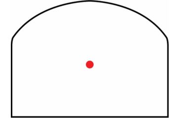 Image of Aimpoint Acro P-1 Red Dot Reflex Sight, 3.5 MOA Dot Reticle, Black, Semi Matte, Anodized, 200504