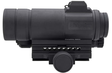 Image of Aimpoint CompM4s Red Dot Reflex Sight, 2 MOA Dot Reticle, Black, Semi Matte, Anodized, 12172