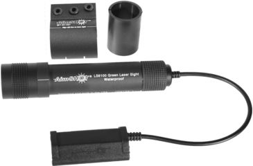 Image of AimSHOT Ultra Compact Pistol 5mW Green Laser/LED light, BLK KT8106