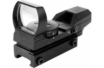 Image of AimSports Red Dot Sight 4 Different Reticles, Black RT4-01