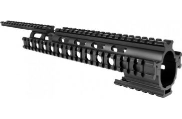 Image of AimSports Ruger 10/22 Tactical Quad Rail, Black, M1022Q