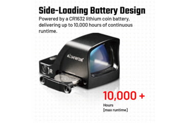 Image of AIMWIN PN120 Green Dot Sight RMR Footprint
