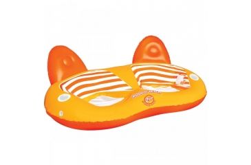 Image of Airhead Pool N Beach 2UP Linkable Two Person Inflatable Lounge, 54-1982