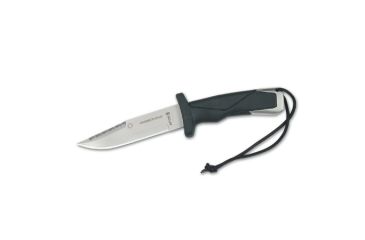Image of Aitor Hammerhead Fixed Blade Knife,5.9in Steel Blade,Black Rubber Handle 16005