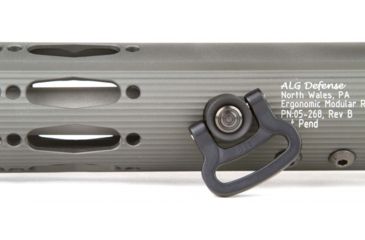 Image of ALG Defense Forged Sling Swivel, Quick Draw, Black 05-224B