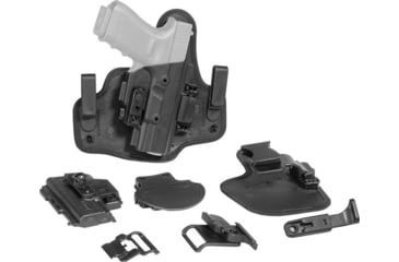 Image of Alien Gear Holsters Shapeshift Core Carry Pack Holster, Beretta 92FS, 1.5in Belt Slide, Right, Black, SSHK0018RHR15XXX