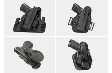 Image of Alien Gear Holsters ShapeShift Core Carry Pack, Ruger SR9/40c, Left Hand, 1.5in Belt Slide, Standard Clips, SSHK-0136-LH-D