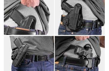 Image of Alien Gear Holsters ShapeShift Core Carry Pack, Ruger SR9/40c, Left Hand, 1.5in Belt Slide, Standard Clips, SSHK-0136-LH-D