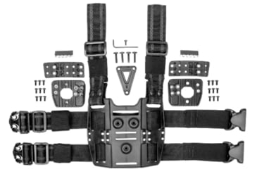 Image of Alien Gear Holsters Duty Drop Leg Expansion OWB Holster, Black, 00193858311333