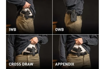 Image of Alien Gear Holsters Photon Non-Light Holster, Taurus G2c/G3c/PT111, Ambidextrous, Black, PHO-1042-L0-D