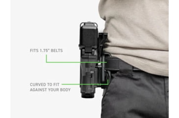 Image of Alien Gear Holsters Rapid Force Expansion - Stanard Paddle - Black - Bag Packaging, Matte Black, RFX-PA-BK-B