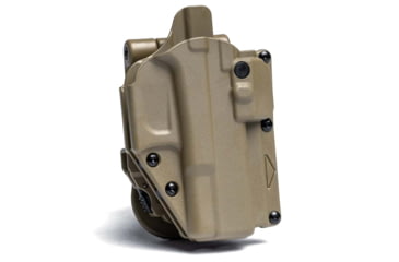 Image of Alien Gear Holsters Rapid Force Level 2 Polymer OWB Belt Holster, Glock 17/17 MOS/47/47 MOS Gen 1-6 22 Gen 1-4, Left Hand, No Light, Tan, R2-B-0601-TN-LH-L0-A0-B